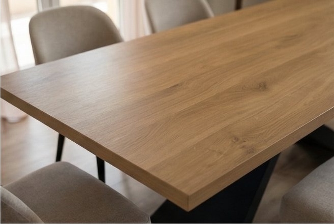 VENICE - krawędź blatu dębowego